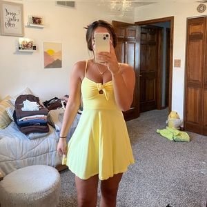 Forever 21 yellow dress size small